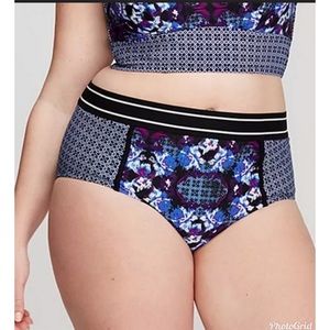 -Cacique Retro Bikini SWIM BRIEF Bottoms Pl…